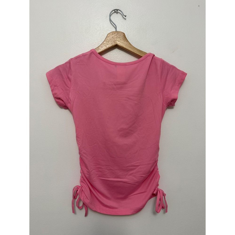 Girls Pink "Labubu-Inspired" Puffy Graphic Tee – Size 10/12 – NWT - Picture 3 of 4